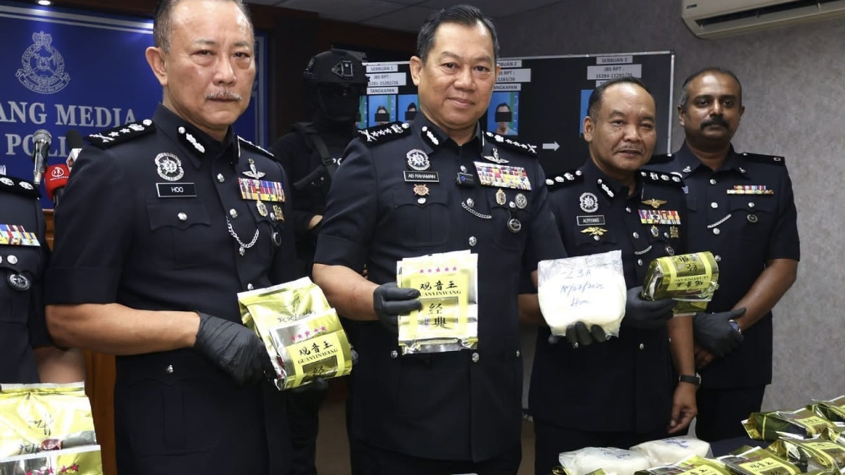 Teen Among Eight Arrested in Johor Bahru Drug Syndicate Bust