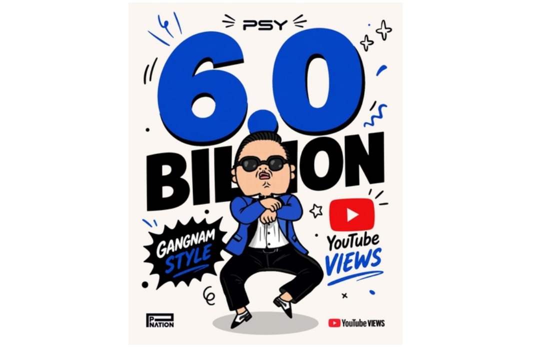 Psy's 'Gangnam Style' Reaches 6 Billion YouTube Views, Cementing K-pop's Global Dominance