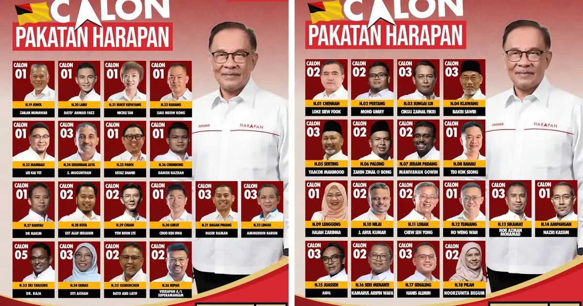 Anwar Urges Negeri Sembilan Voters to Strengthen Pakatan Harapan's Hand