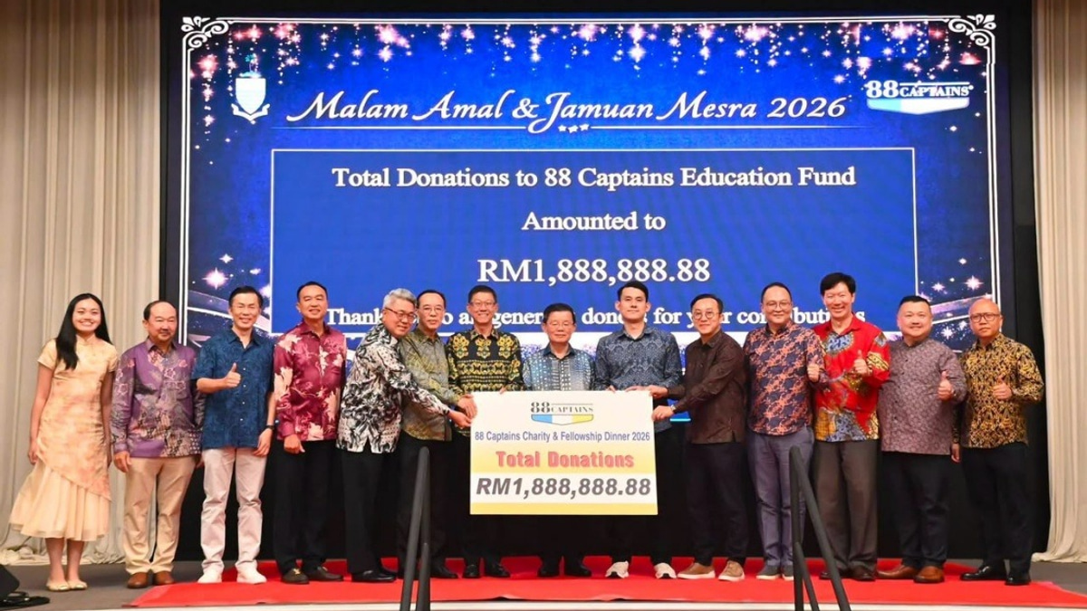 88 Captains Distributes Over RM1 Million in Scholarships to Support Penang's Young Talent