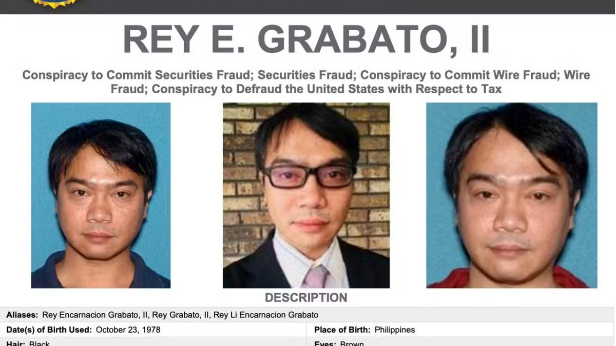 Son of Philippine Mayor Added to FBI's Most Wanted for US$650M Fraud Scheme