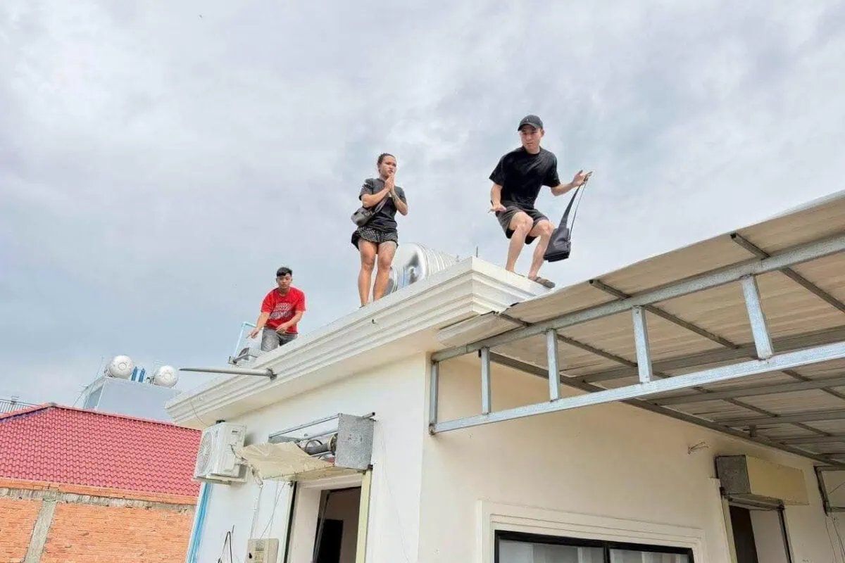 Cambodia intensifies crackdown on online scam networks as suspects attempt dramatic rooftop escape
