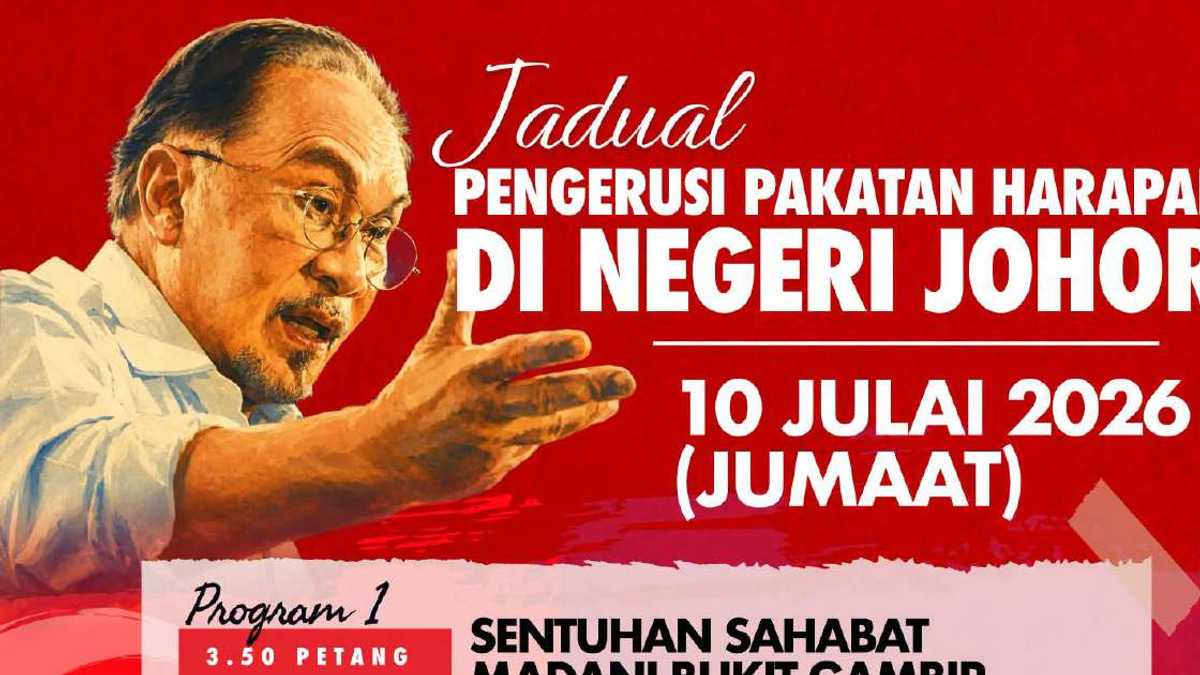 Anwar Makes Final Push for Pakatan Harapan in Johor as Election Day Looms