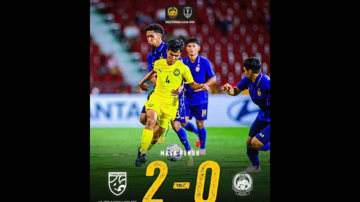Thailand Ends Malaysia's Perfect Start With Commanding 2-0 Victory in ASEAN Cup