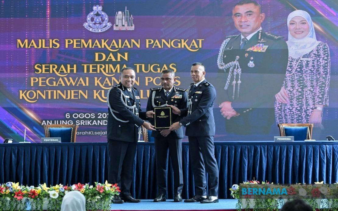 Kuala Lumpur Police Reshuffles Six Senior Command Positions
