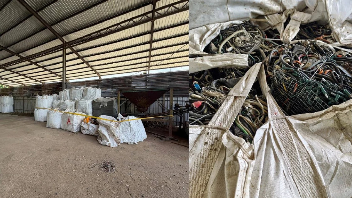 RM3 Million E-waste Haul in Bukit Mertajam Bust