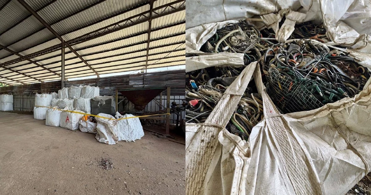 RM3 Million E-waste Haul in Bukit Mertajam Bust