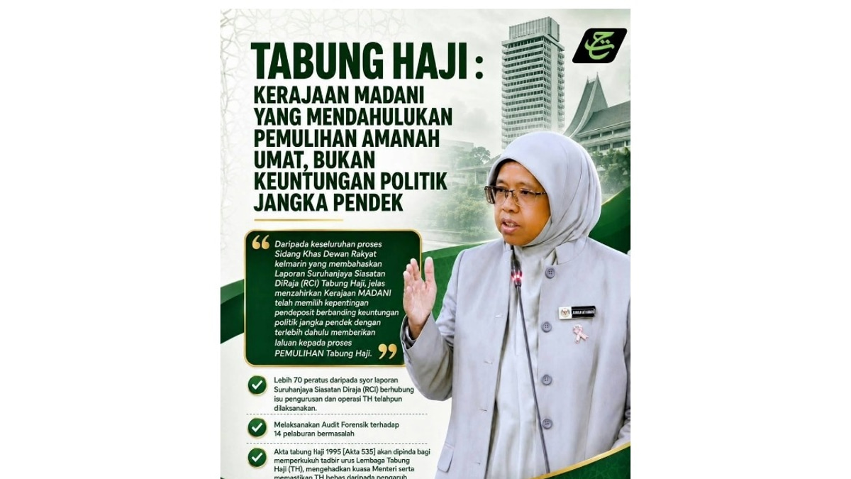 Government Shields Tabung Haji Stability Over Political Expediency, Says Deputy Minister