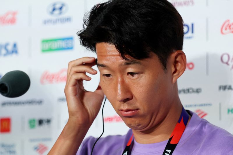 South Korea's World Cup squad boycotts media after reporters mock captain Son's military service