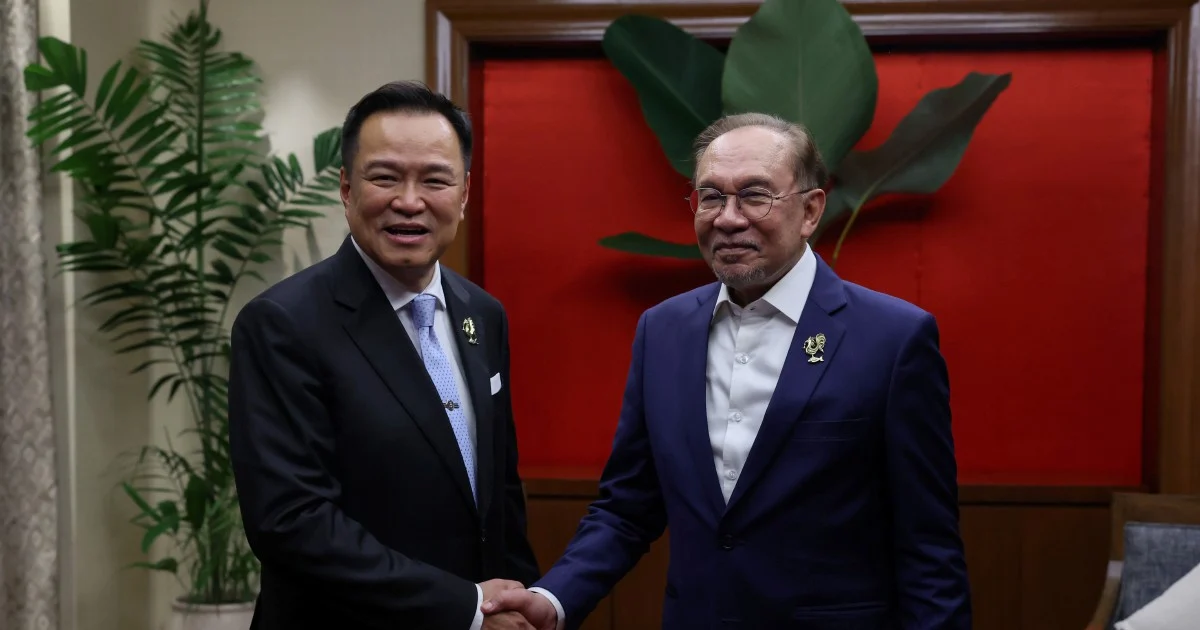 Thai PM Anutin Set for Malaysia Visit as Border Security and Trade Take Centre Stage