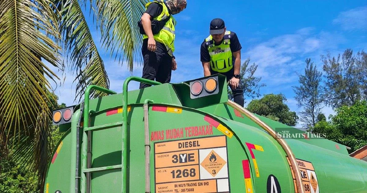 Illegal Diesel Operation Dismantled in Tanjung Lobang; 15,000 Litres Confiscated