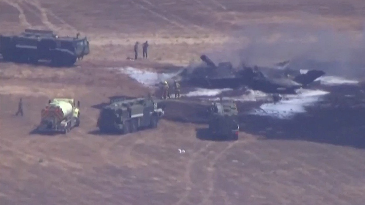 US Marine F-35B Fighter Jet Crashes Near San Diego; Pilot Recovers Safely