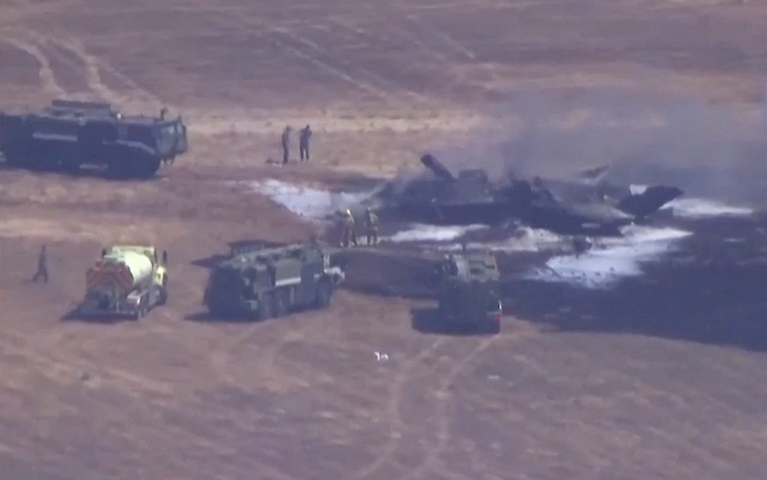 US Marine F-35B Fighter Jet Crashes Near San Diego; Pilot Recovers Safely