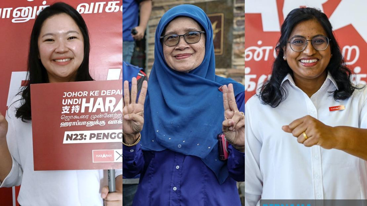 Women Make Modest Gains in Johor State Election, Secure 10 of 34 Contested Seats
