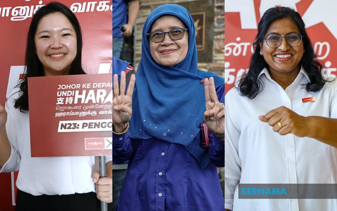 Women Make Modest Gains in Johor State Election, Secure 10 of 34 Contested Seats
