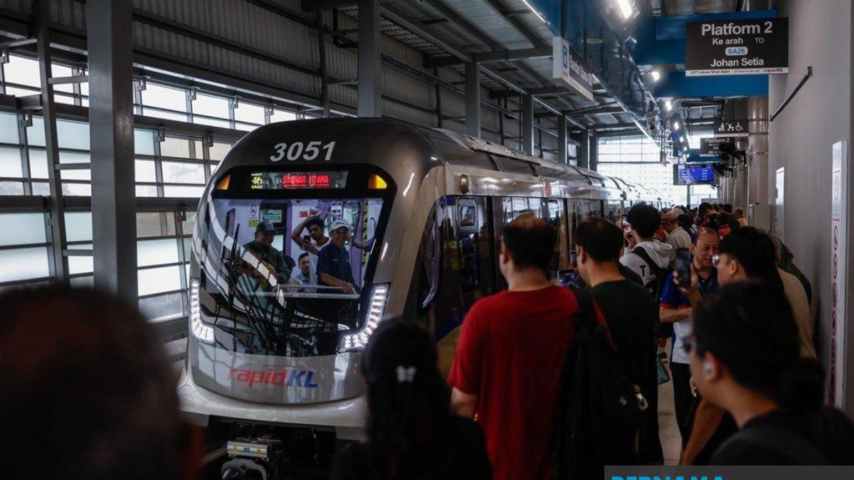 Defective Train Component Blamed for LRT3 Electrical Incident at Shah Alam Stadium
