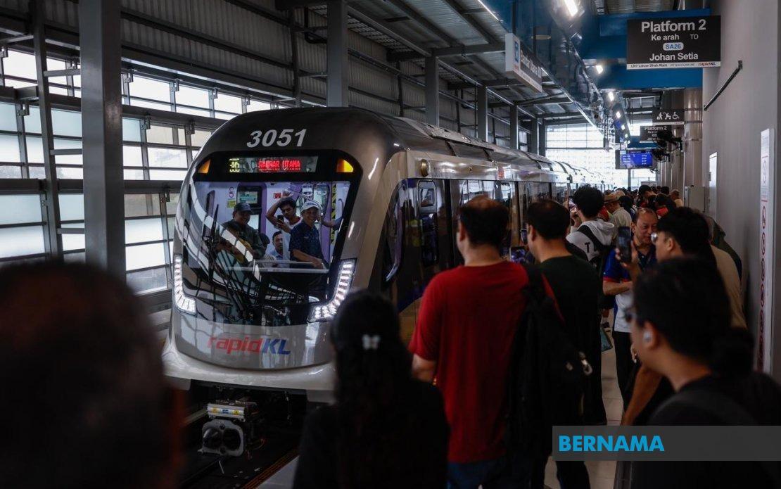 Prasarana Launches LRT3 Shah Alam Line with Modest First-Day Ridership Forecast