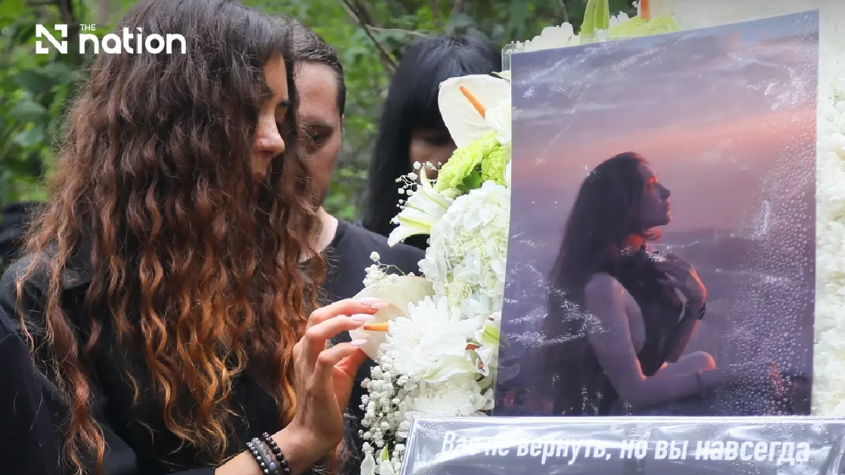 Russian siblings' mother pays final respects at Thailand memorial as justice calls intensify