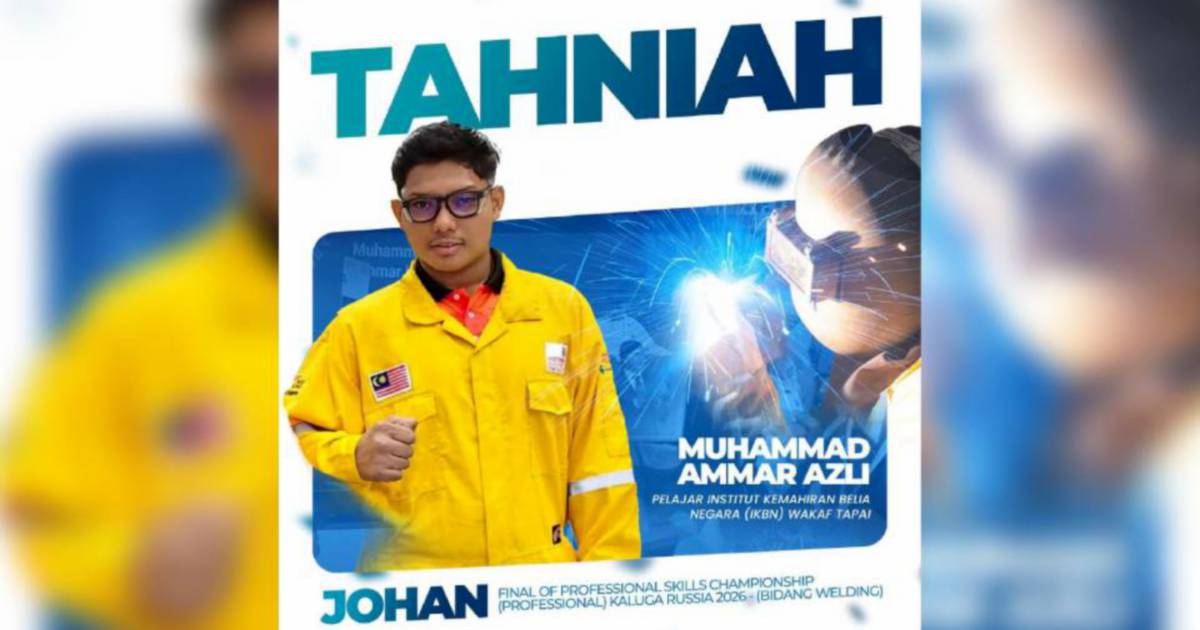 Ahmad Zahid lauds Wakaf Tapai student's welding triumph at international skills competition