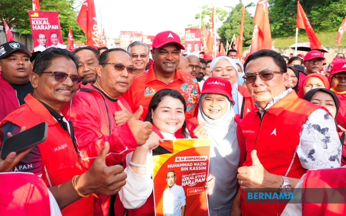 PKR and DAP Leaders Rally Behind Six PH Candidates in Negeri Sembilan Campaign Push