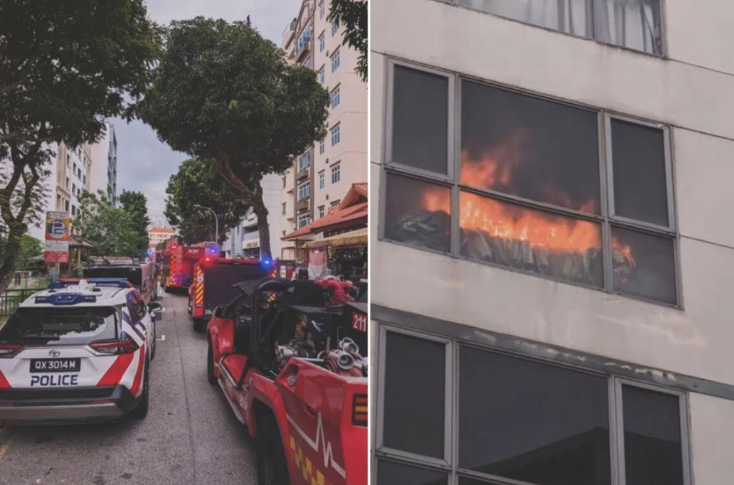 Singapore condo residents evacuated after unattended power-assisted bicycle battery ignites