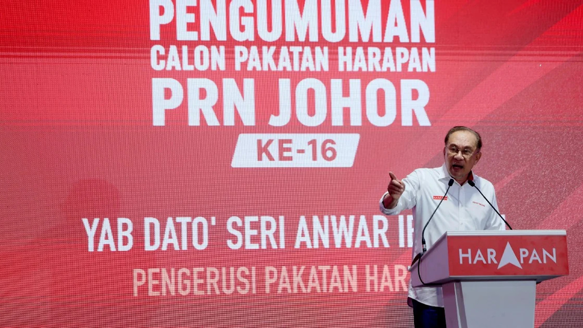 Anwar Calls for Scrutiny of Revenue Allocation to Johor Under Previous Administrations