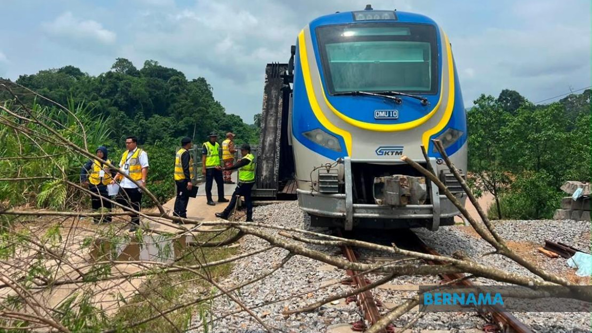KTMB Tests Emergency Response Capabilities on Remote Kemubu Route