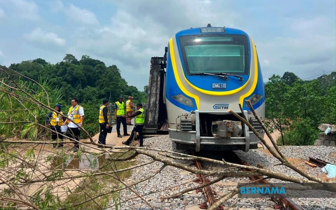 KTMB Tests Emergency Response Capabilities on Remote Kemubu Route