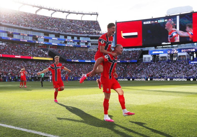 Haaland announces World Cup arrival with two-goal masterclass as Norway sink Iraq