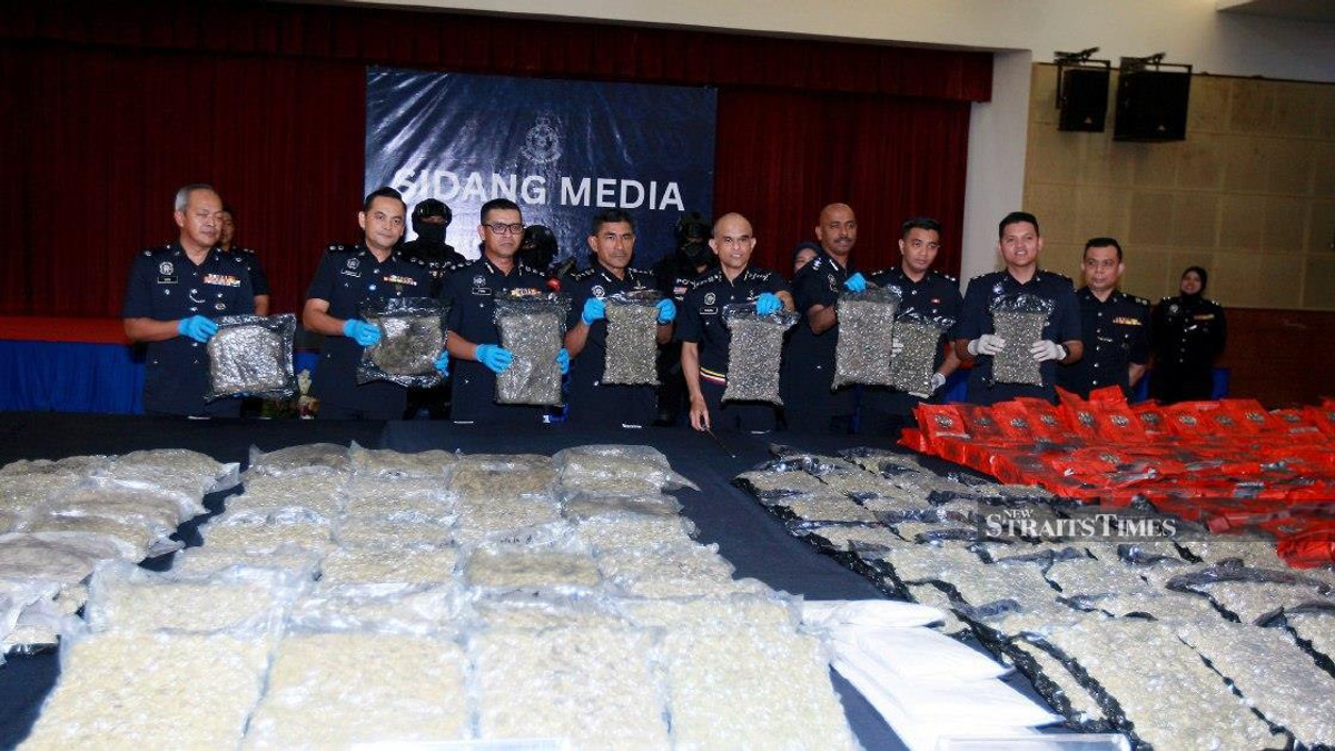 Major Selangor Drug Bust: Police Seize 600kg Worth RM37.5 Million, Arrest 12 Suspects