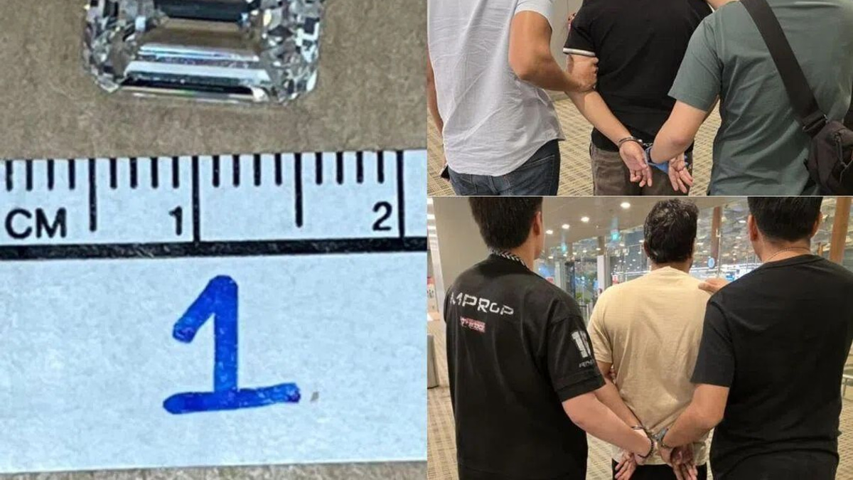 Indian National Jailed Two Years for S$200,000 Diamond Theft at Singapore Jewellery Store