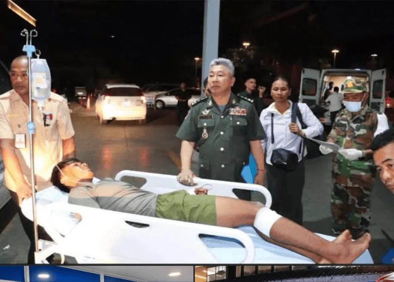 Four Cambodian soldiers hurt in border explosion near Thai frontier
