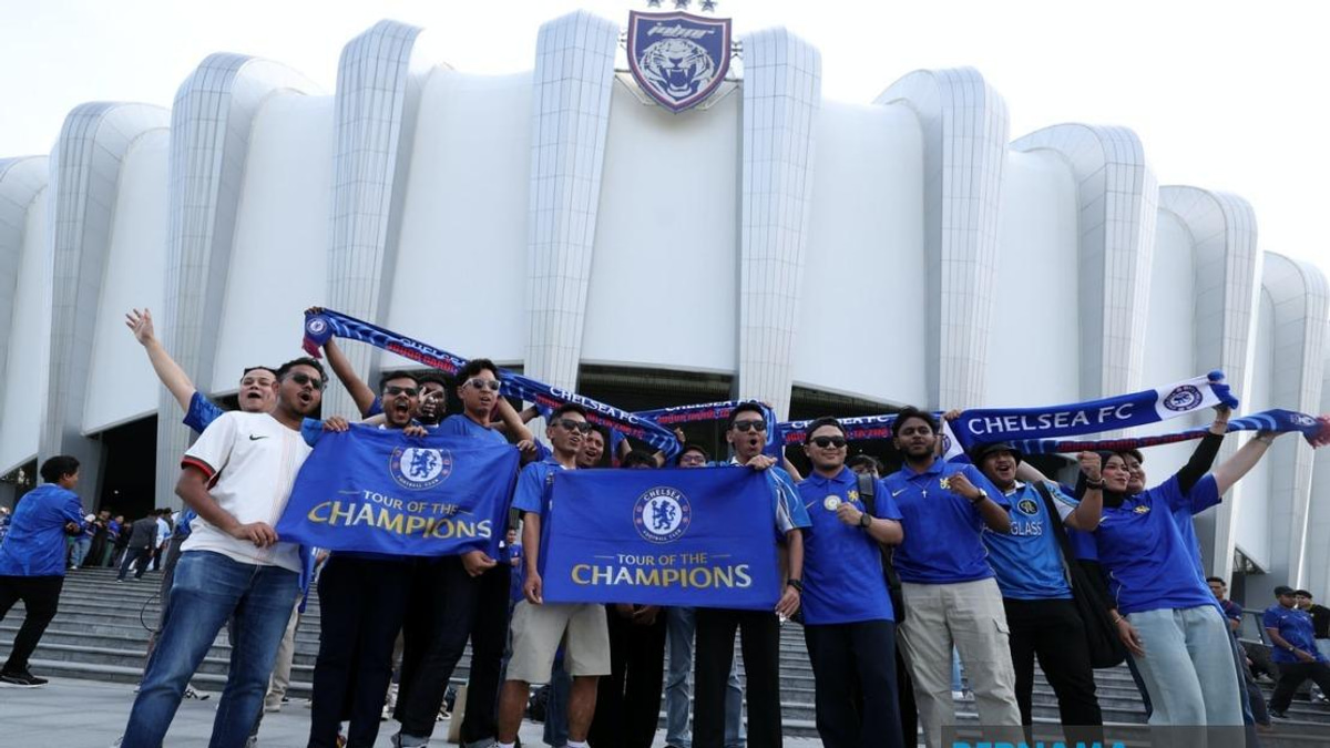 Thousands Converge on Sultan Ibrahim Stadium for Historic Chelsea-JDT Friendly