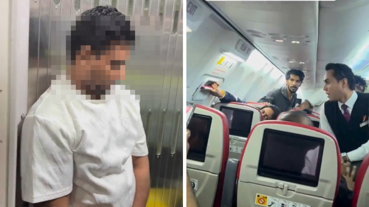 Passenger Arrested After Attempting to Open Emergency Exit During Flight from Malaysia to India