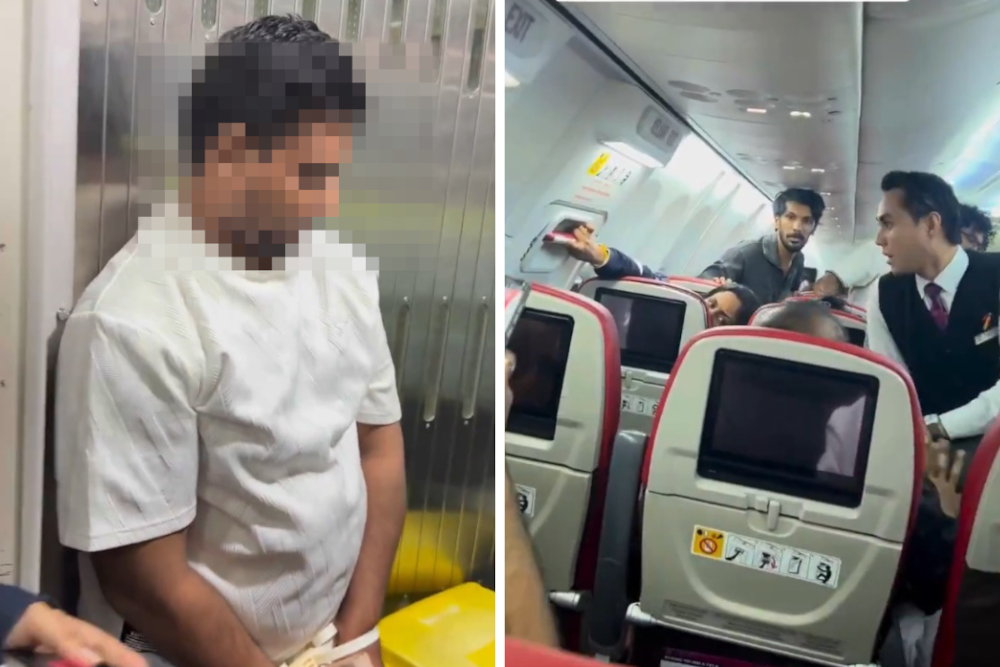Passenger Arrested After Attempting to Open Emergency Exit During Flight from Malaysia to India
