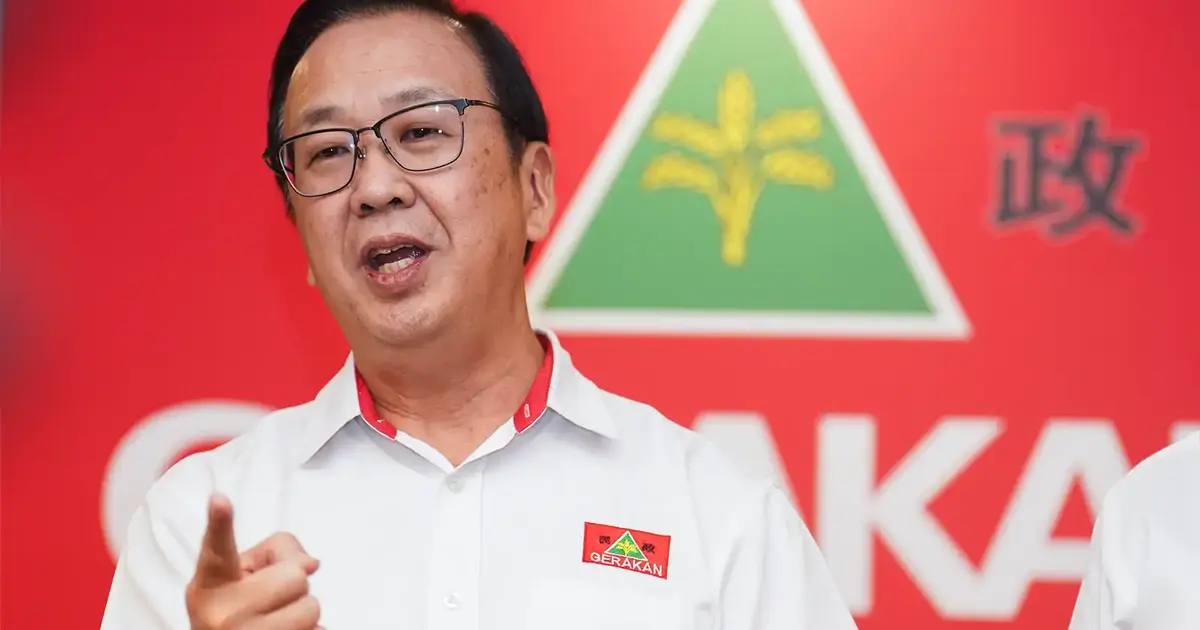 Gerakan Calls for Stronger PN Unity Ahead of Johor and Negeri Sembilan Elections
