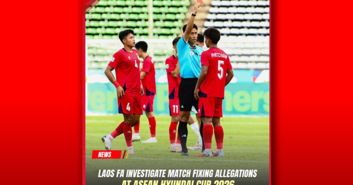 Laos National Team Engulfed in Match-Fixing Scandal Ahead of Regional Tournament