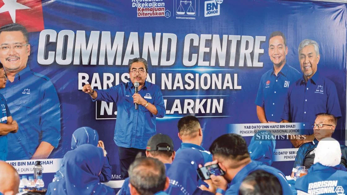 BN Must Unite Behind Voters, Not Rivals, in Johor Election Push — Johari