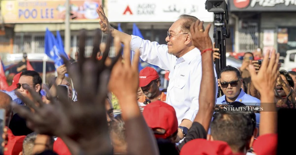 Anwar Makes Pitch to Johor Voters as PH Seeks Fresh Mandate in Key State