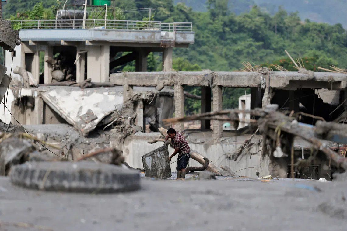 Nepal and China brace for secondary flood catastrophe as glacier-collapse lakes threaten to burst