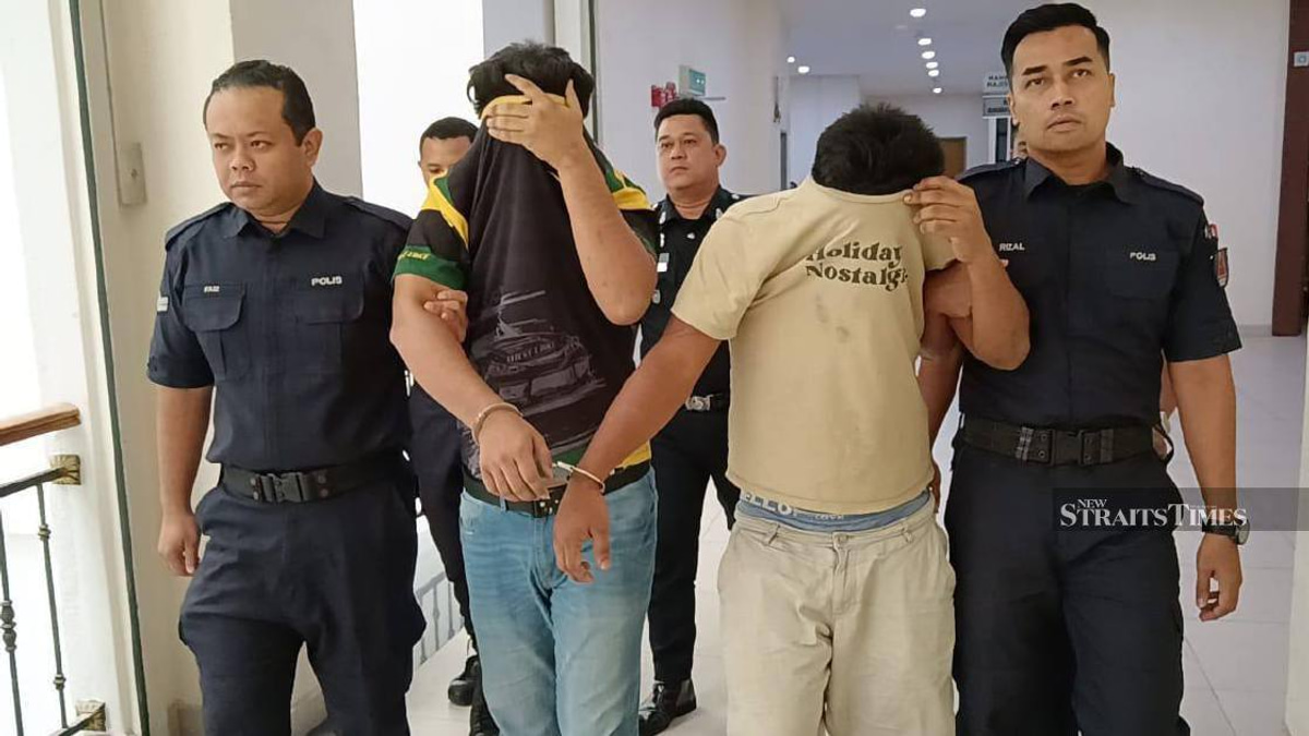 Two Rohingya card holders charged in Muar house break-in case