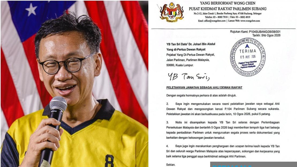 Subang MP Wong Chen Steps Down After Three Terms