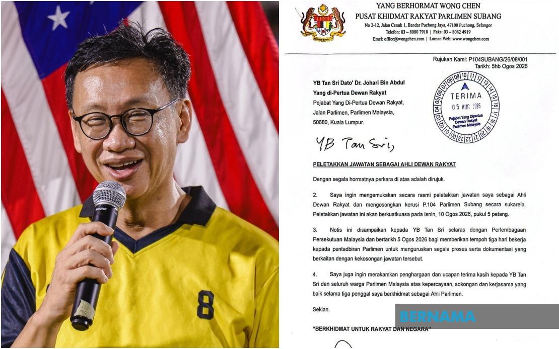 Subang MP Wong Chen Steps Down After Three Terms