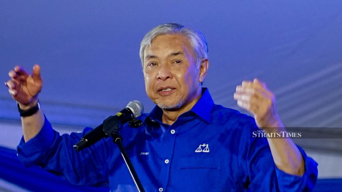 Zahid Dismisses Claims BN Plagiarised PH's Negri Sembilan Election Manifesto