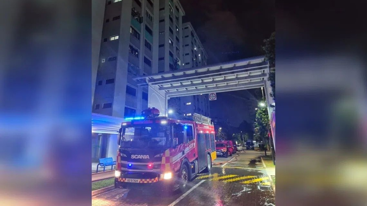 Singapore fire claims one life; two firefighters injured in Clementi HDB blaze