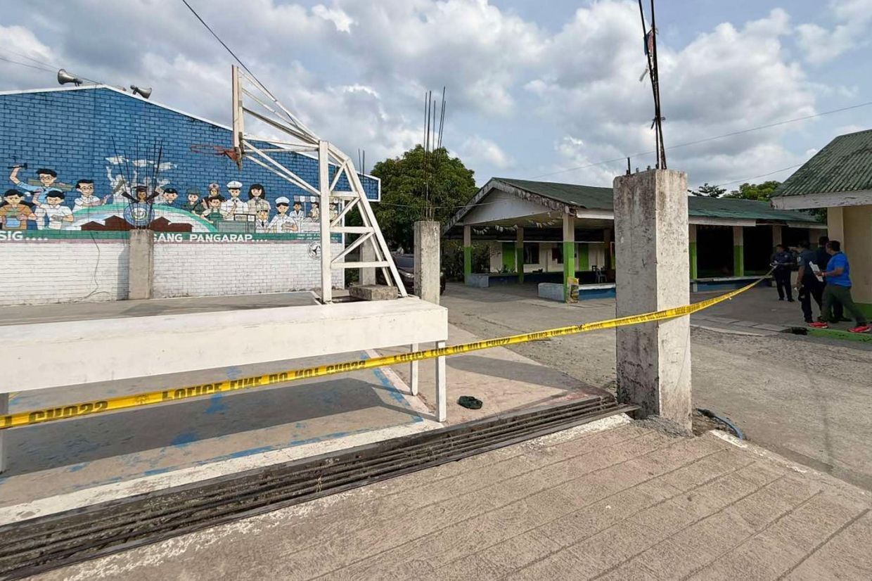 Philippine police detain teen girl over threat to attack Leyte school