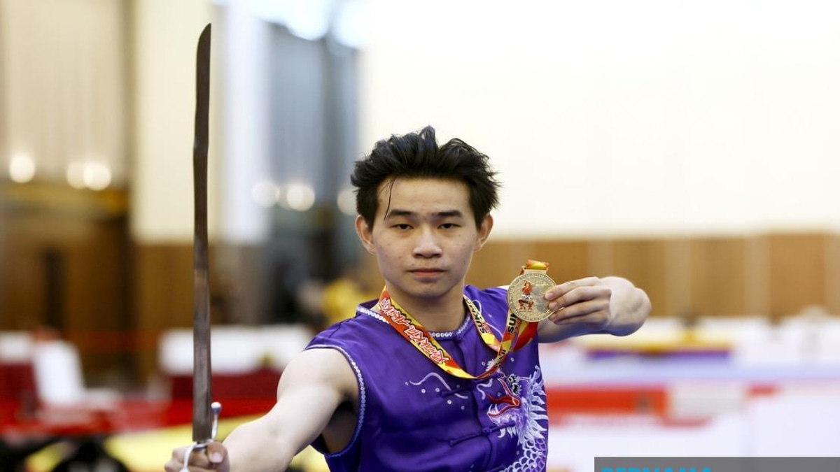 Din Jun Claims Gold in Emotional SUKMA Farewell Despite Pre-Games Injury