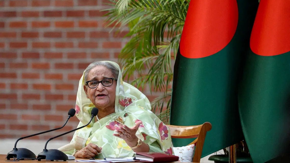 Bangladesh presses India on Hasina's planned New Delhi speech