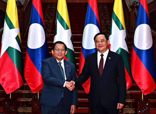 Laos and Myanmar Chart Closer Partnership During Historic State Visit