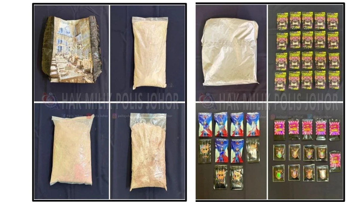 Couple arrested in RM3.59mil Johor drug bust